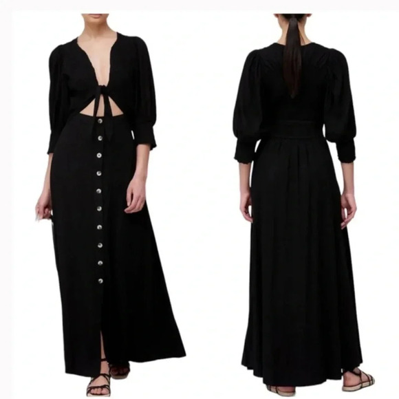 Free People String of Hearts Maxi Dress Size S NWT - Picture 6 of 13